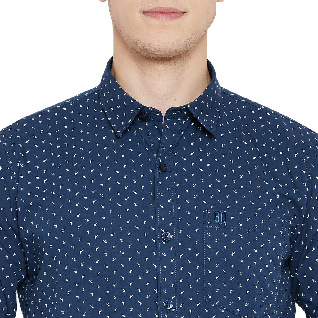 Duke Urban Men Full Sleeve Cotton Shirt (SDO7PRSF)