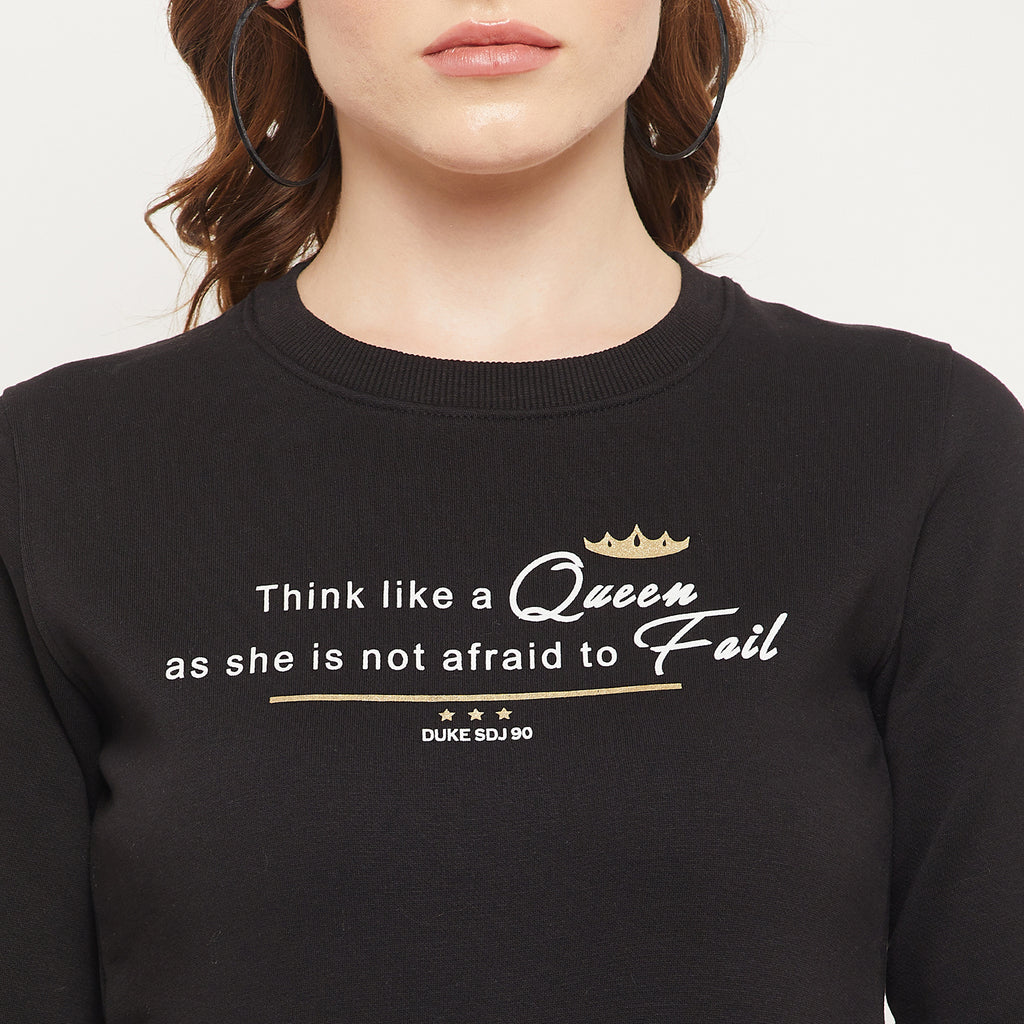Duke Urban Women Printed Sweatshirt (LFX872)