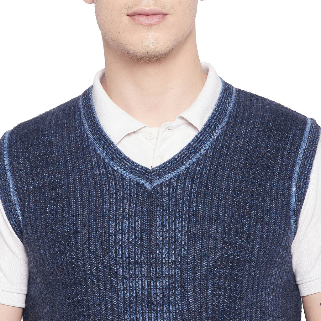 Duke Urban Men Sleeveless V Neck Sweater (SDS2031)