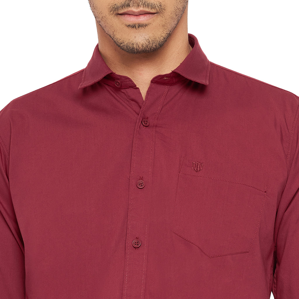 Duke Urban Men Full Sleeve Cotton Shirt (SDO8PLPS)