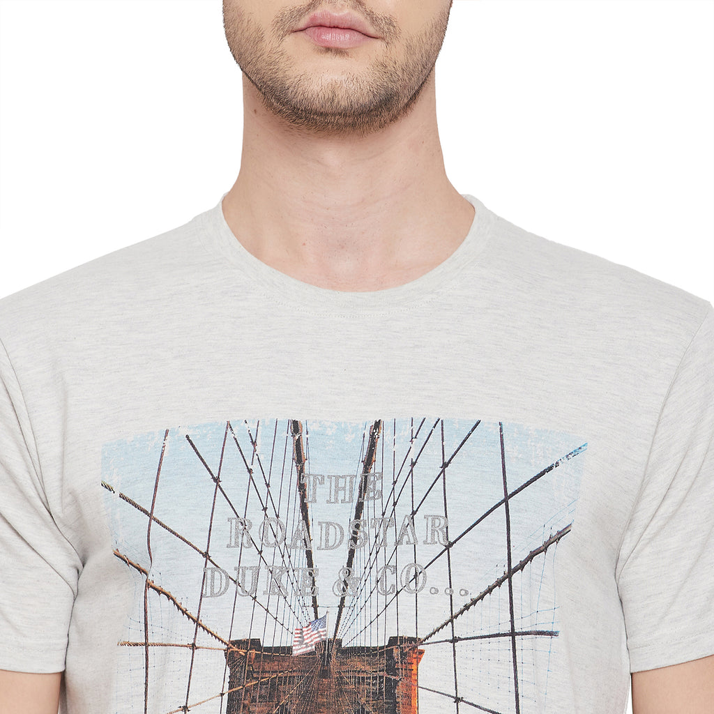Duke Urban Men Half Sleeve Cotton T-shirt (LF5254)