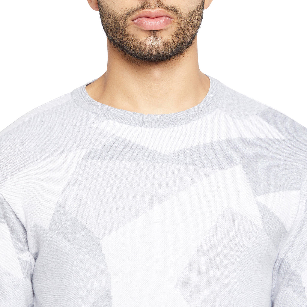 Duke Urban Men Full Sleeve Self Design Sweater (SDS2074)