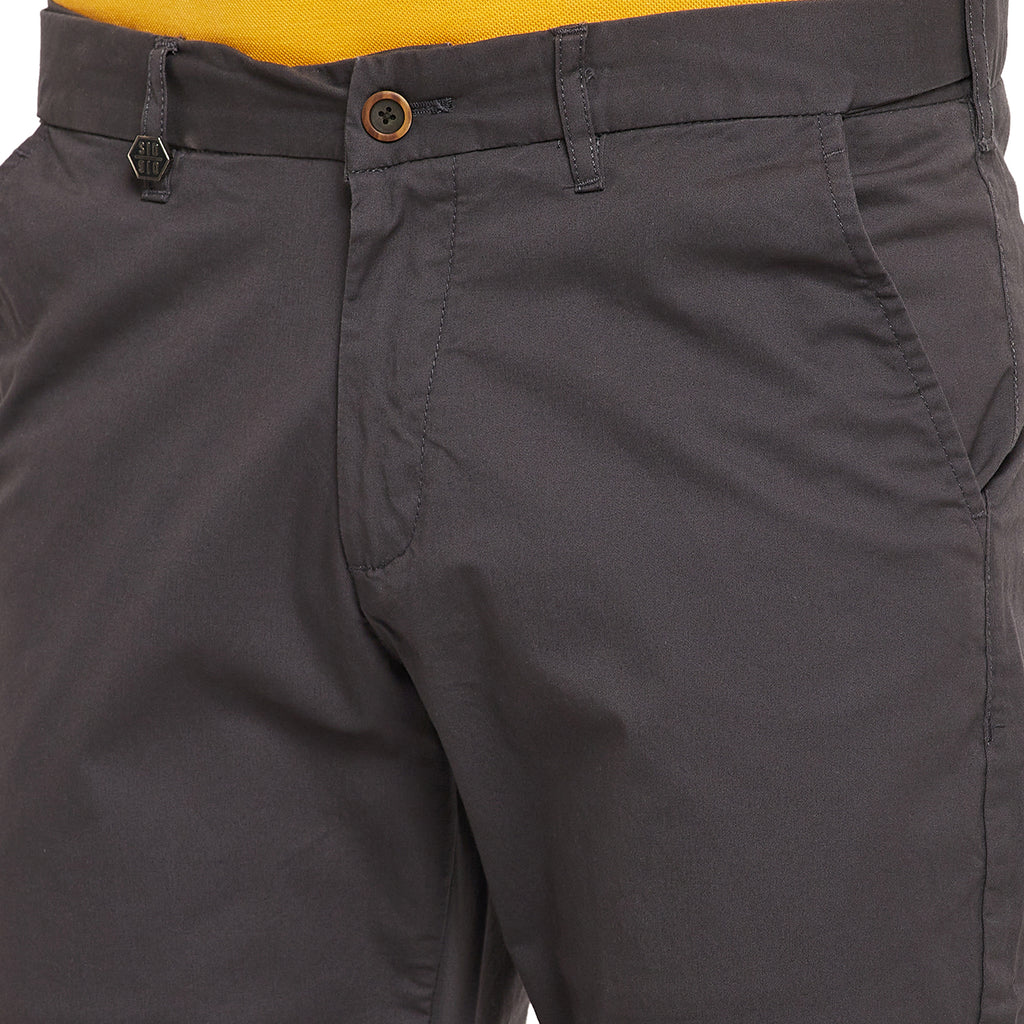 Duke Urban Men Expendable Waist Slim Fit Trousers (SDT4513E)