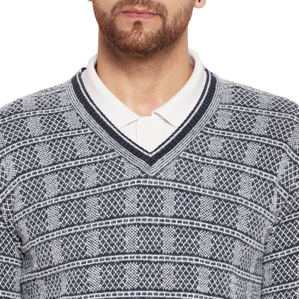 Duke Urban Men Full Sleeve V-Neck Sweater (SDS2068)