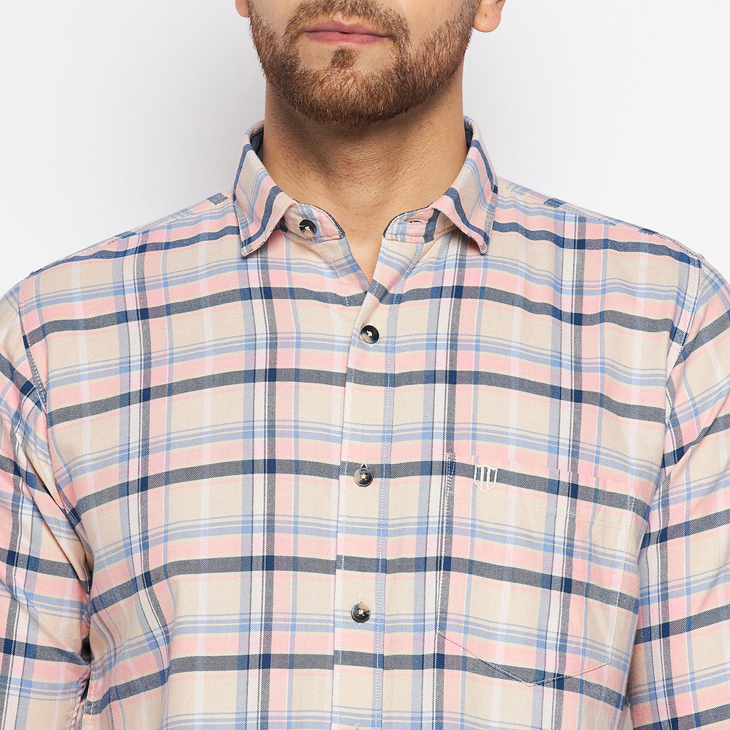 Duke Urban Men Full Sleeve Cotton Shirt (SDO8CKOI)