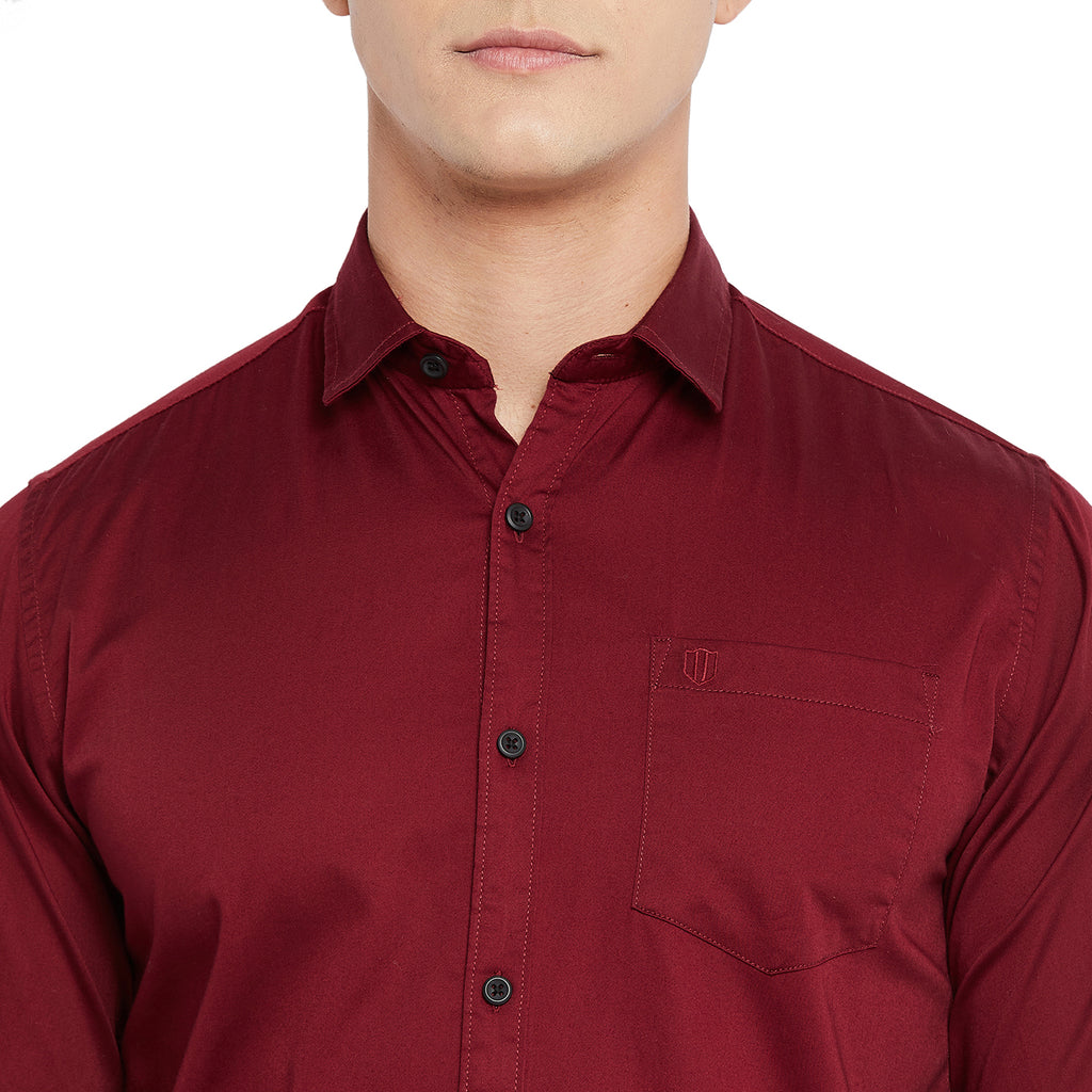 Duke Urban Men Full Sleeve  Cotton Shirt (SDO5SATR)