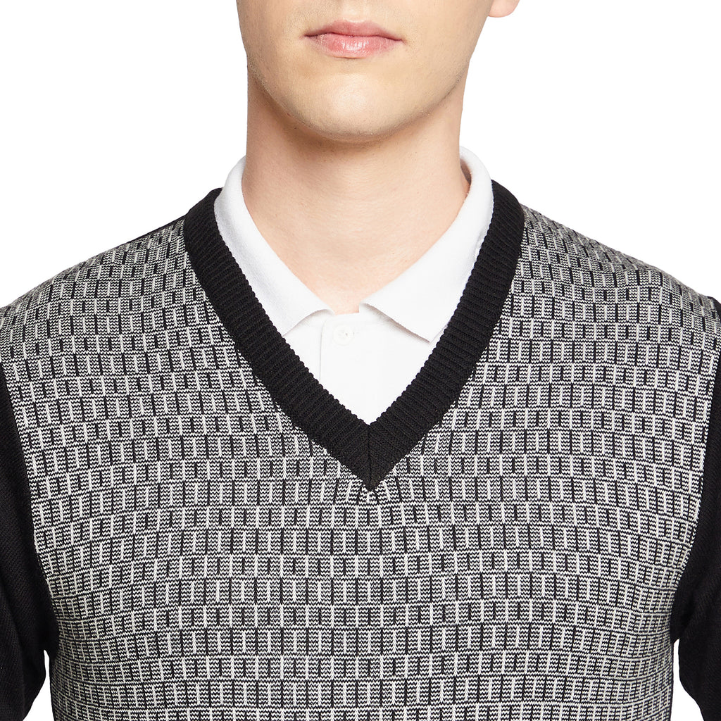 Duke Urban Men Full Sleeve V Neck Sweater (SDS8088)