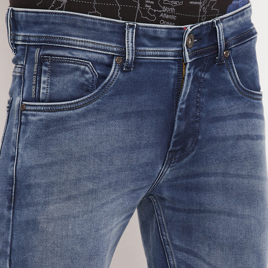 Duke Urban Men Slim Fit Stretchable Jeans (SDD5360)