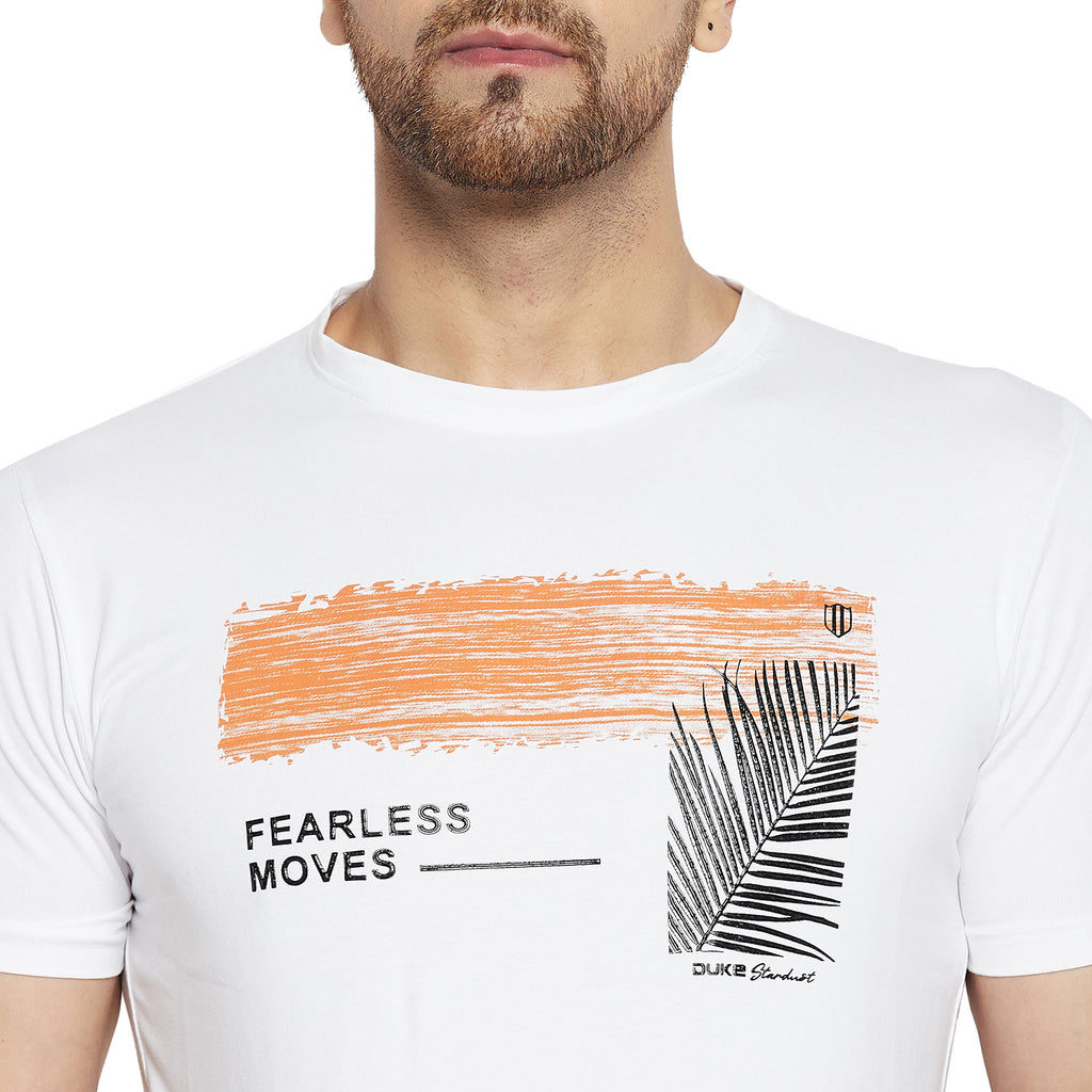 Duke Urban Men Half Sleeve Cotton T-shirt (LF5731)