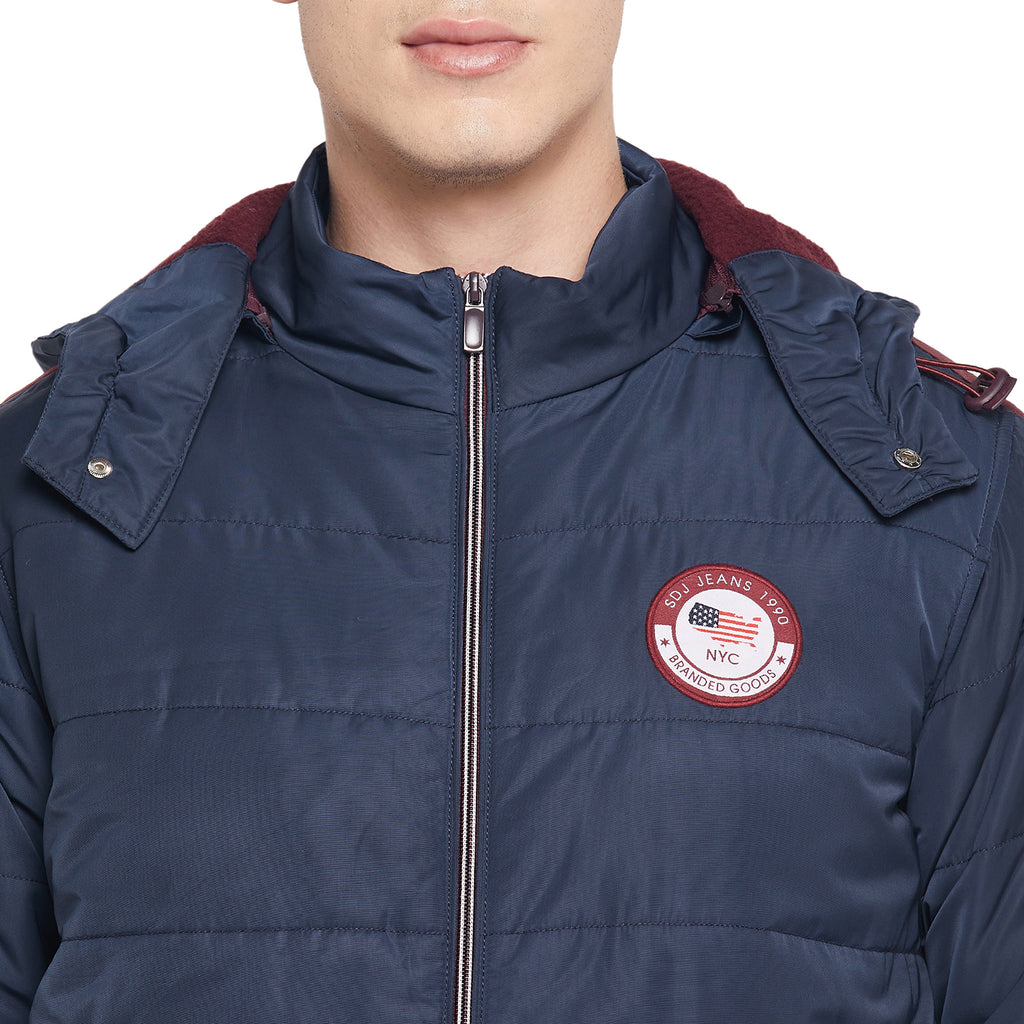 Duke Urban Men Full Sleeve Hooded Jacket (SDZ850)