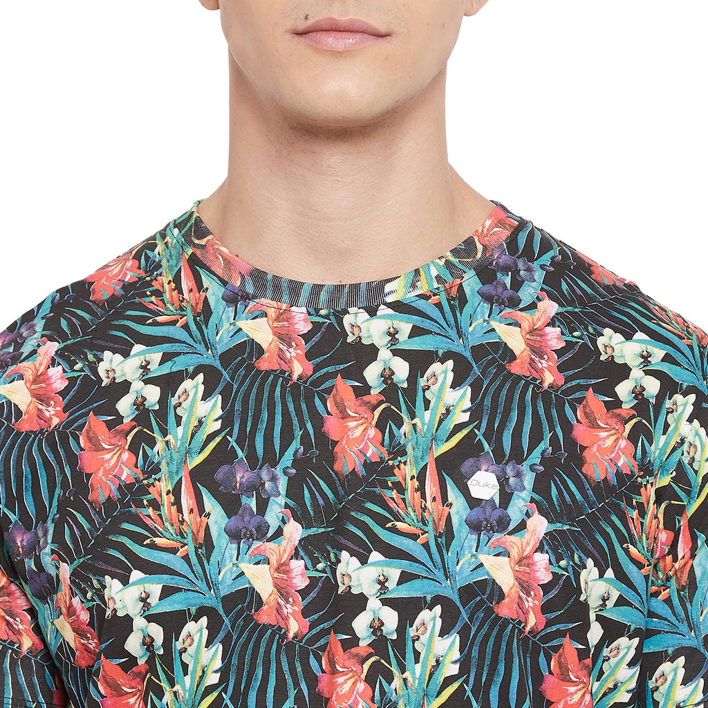 Duke Urban Men Half Sleeve Cotton T-shirt (LF5713)