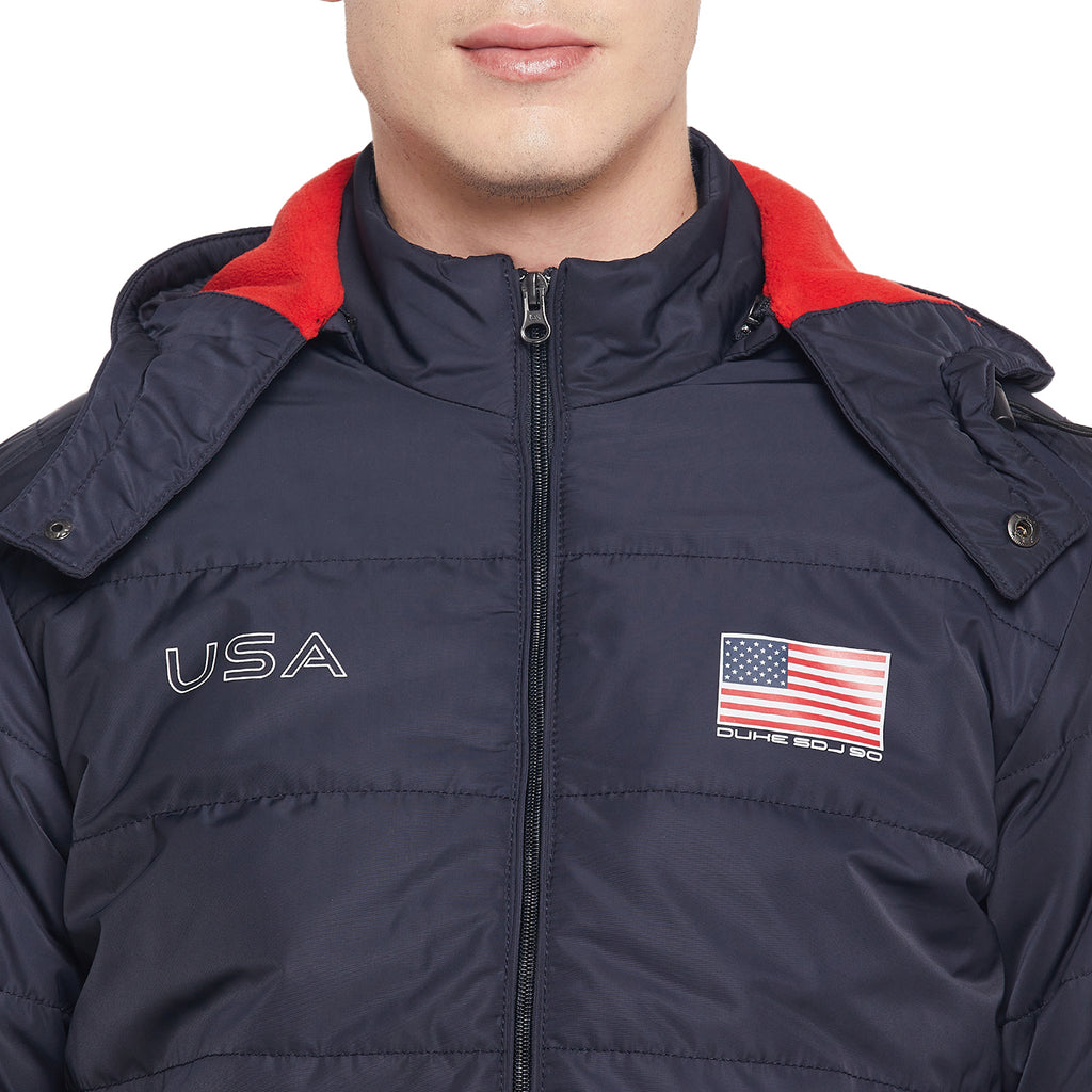 Duke Urban Men Full Sleeve Hooded Jacket (SDZ869)