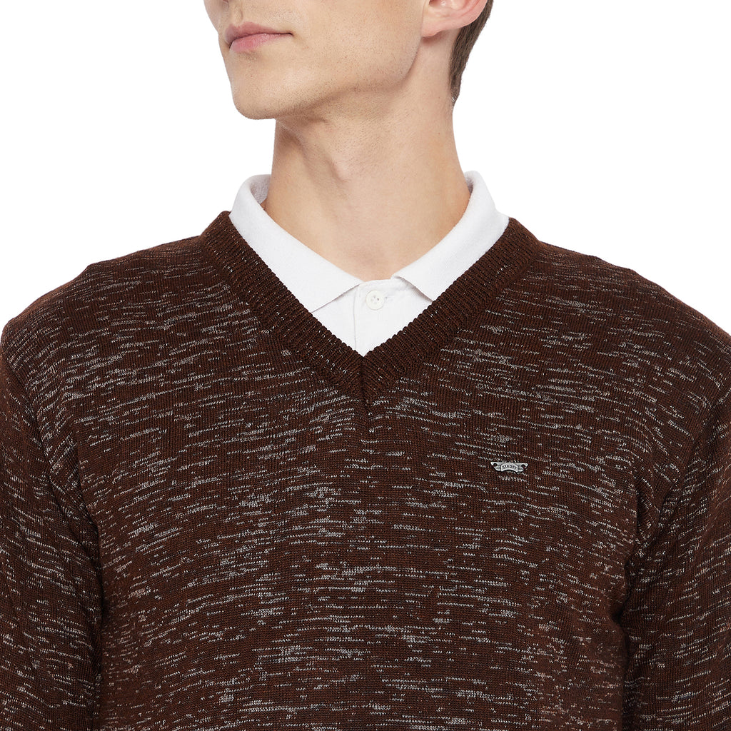 Duke Urban Men Full Sleeve V Neck Sweater (SDS579)