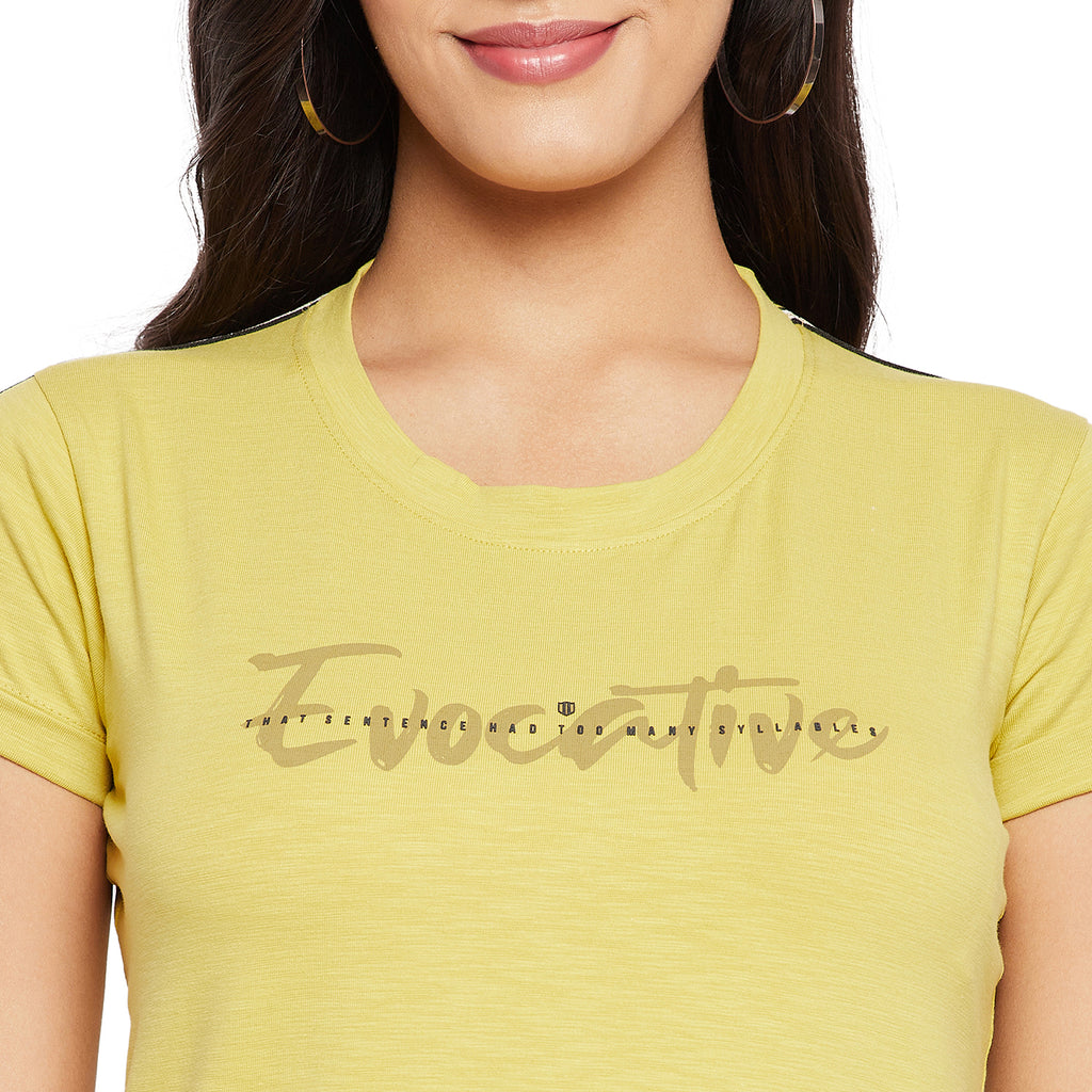 Duke Urban Round Neck Lady Crop Top (LFX114)