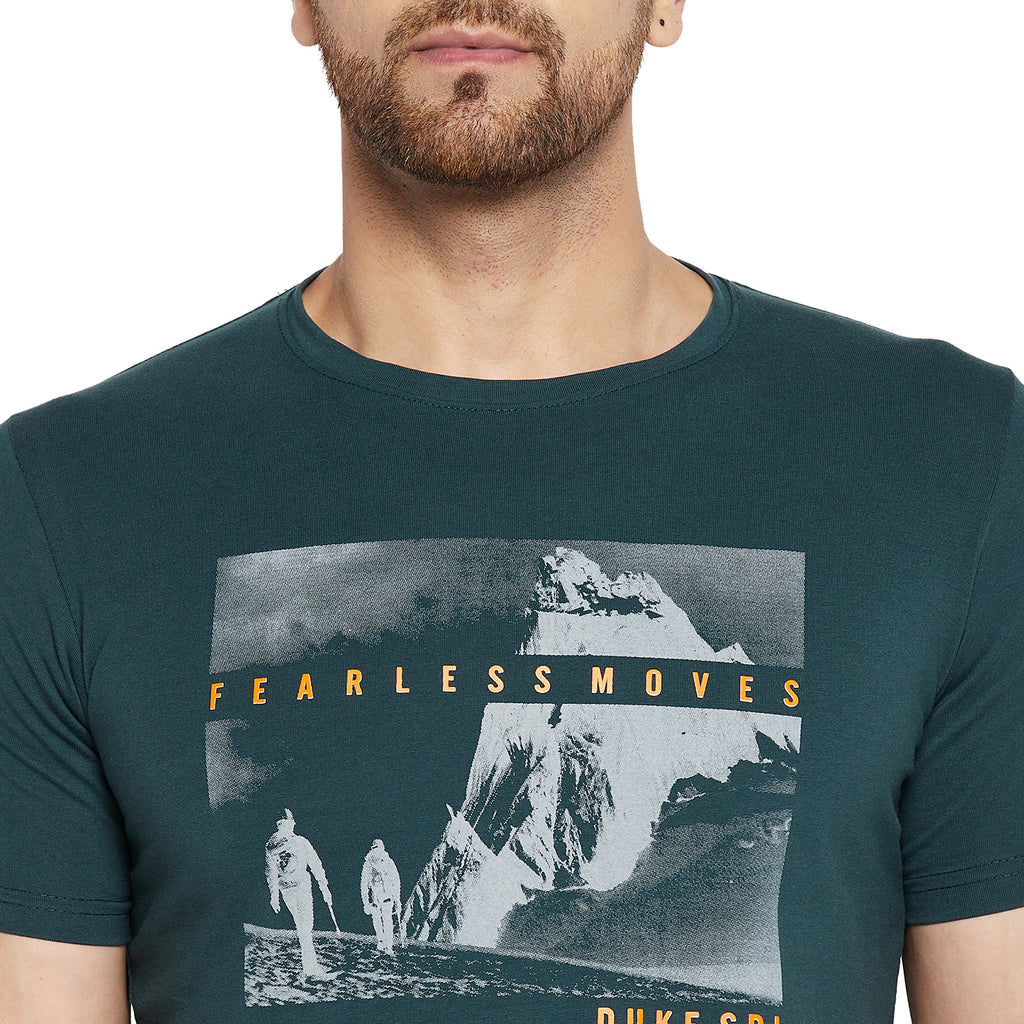 Duke Urban Men Half Sleeve Cotton T-shirt (LF5739)
