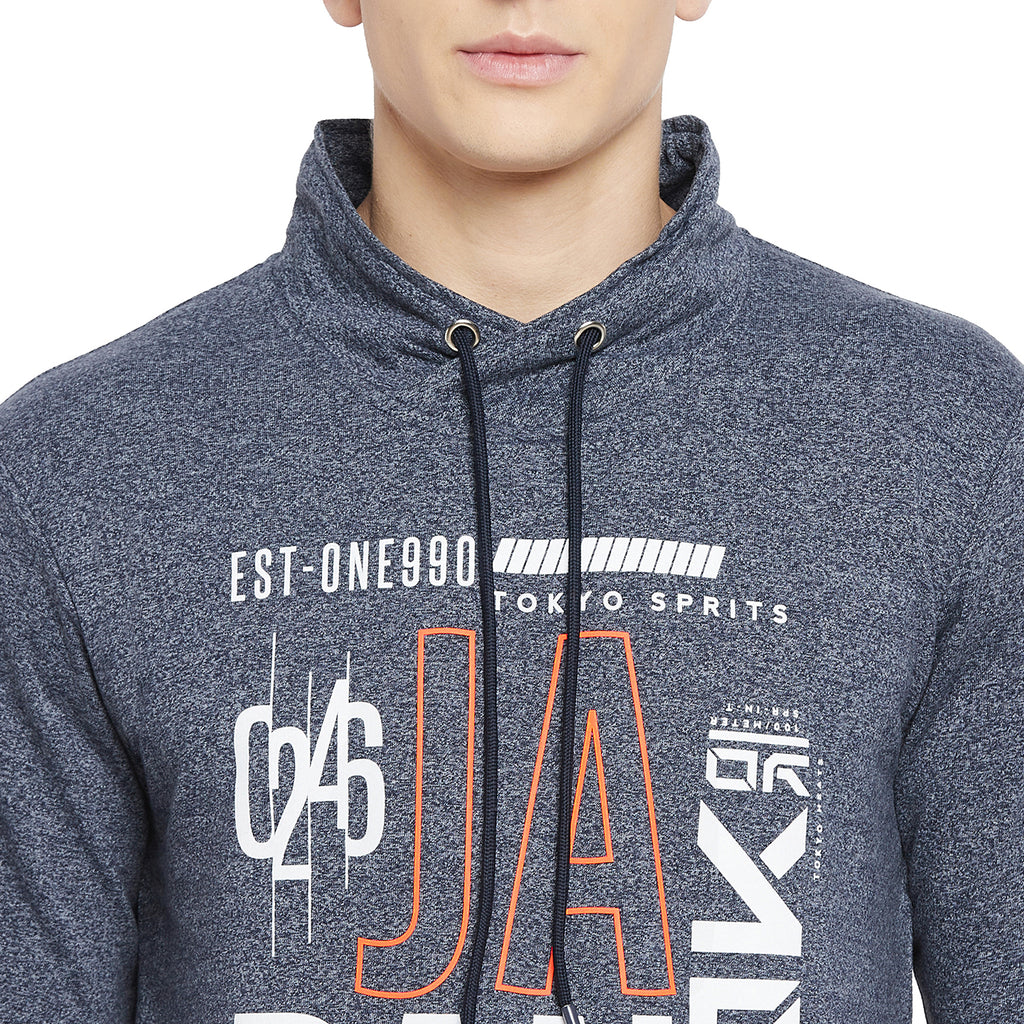 Duke Urban Men Cowl Neck Sweatshirt (LF3878)