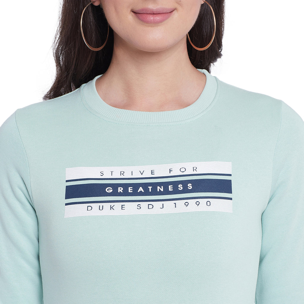 Duke Urban Women Round Neck Sweatshirt (LFX785)