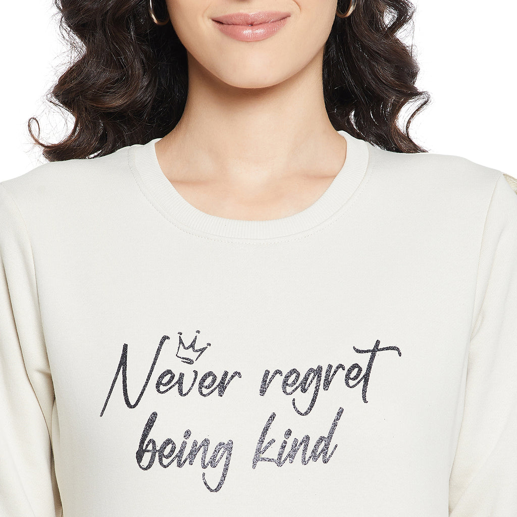 Duke Urban Women Full Sleeve Round Neck Sweatshirt (LFX833)