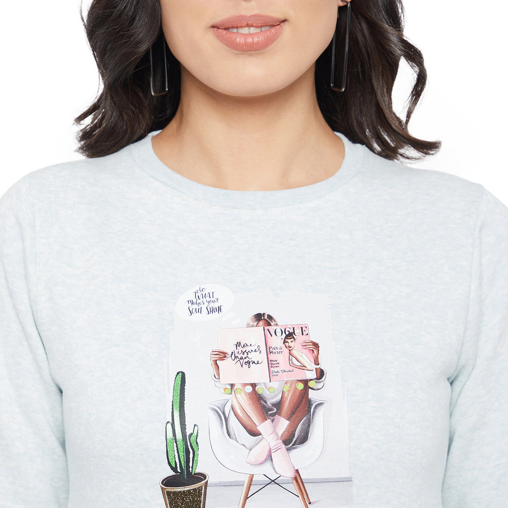 Duke Urban Women Round Neck Sweatshirt (LFX743)