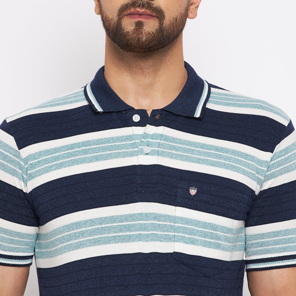 Duke Urban Men Half Sleeve Cotton T-shirt (LF5377)