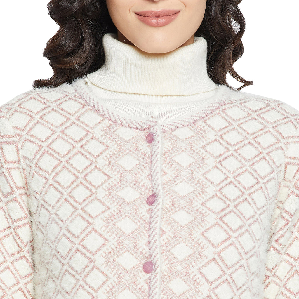Duke Urban Women Full sleeve Round Neck Cardigan (SDS1053)