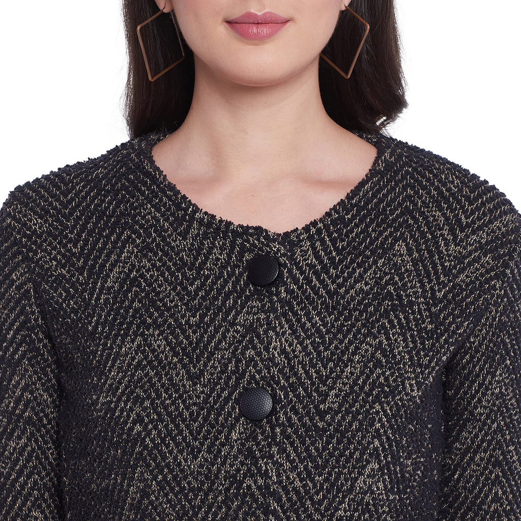 Duke Urban Women Full Sleeve Long Cardigan (SDS9638)