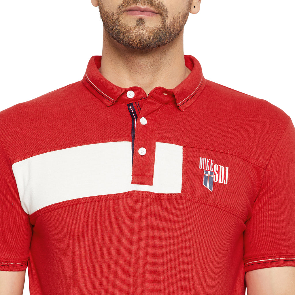 Duke Urban Men Half Sleeve Cotton T-shirt (LF5474)