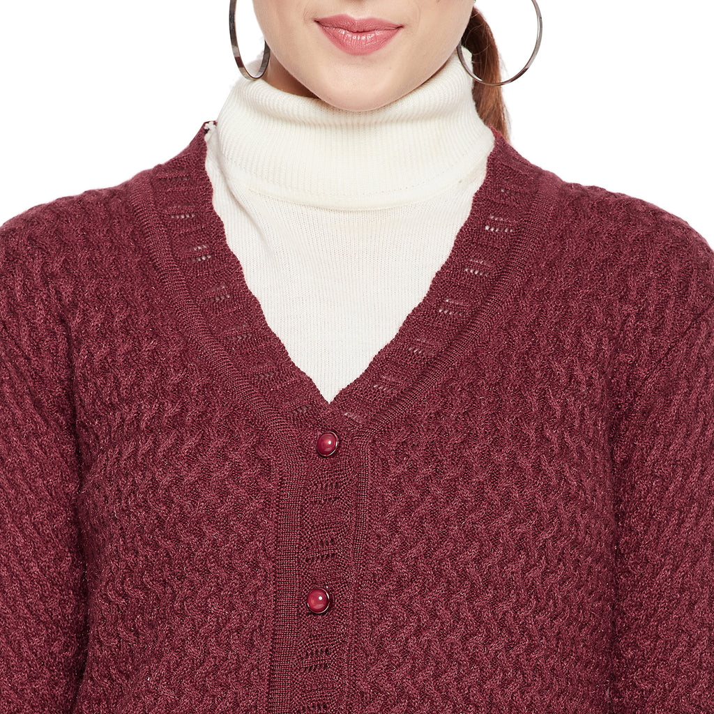 Duke Urban Women Full Sleeve Cardigan (SDS1068)