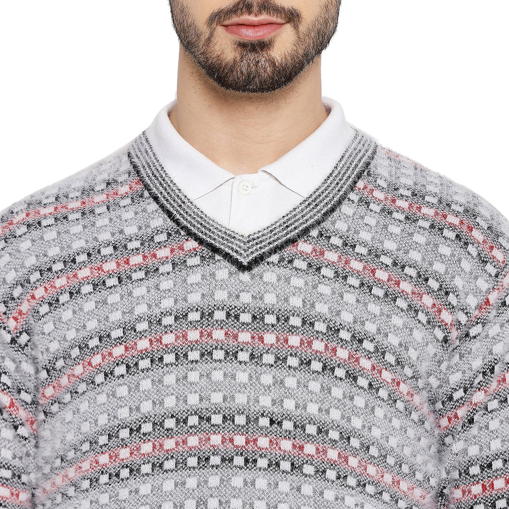 Duke Urban Men Full Sleeve V Neck Sweater (SDS2064)