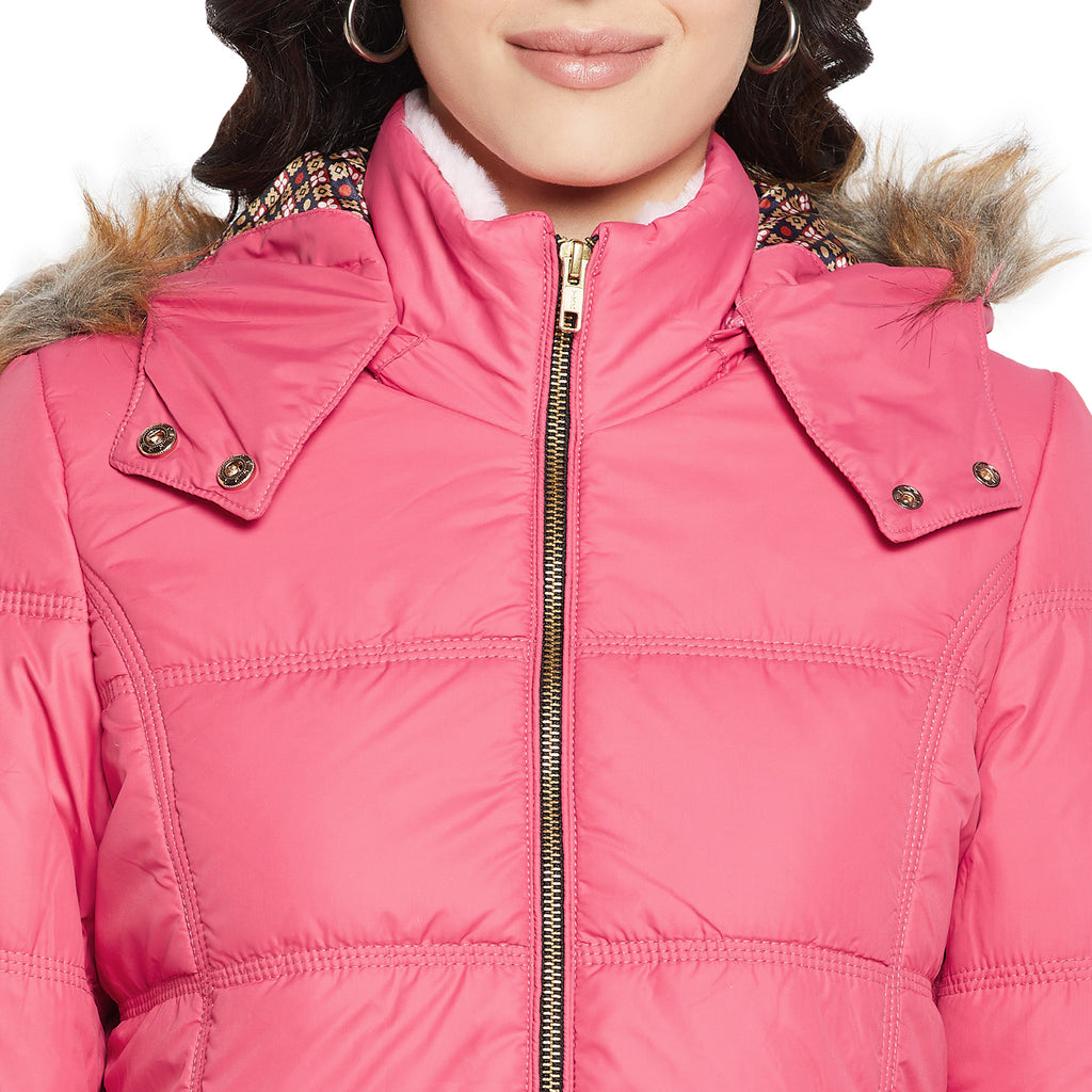 Duke Urban Women Full sleeve Hooded Jacket (SDZ1925)