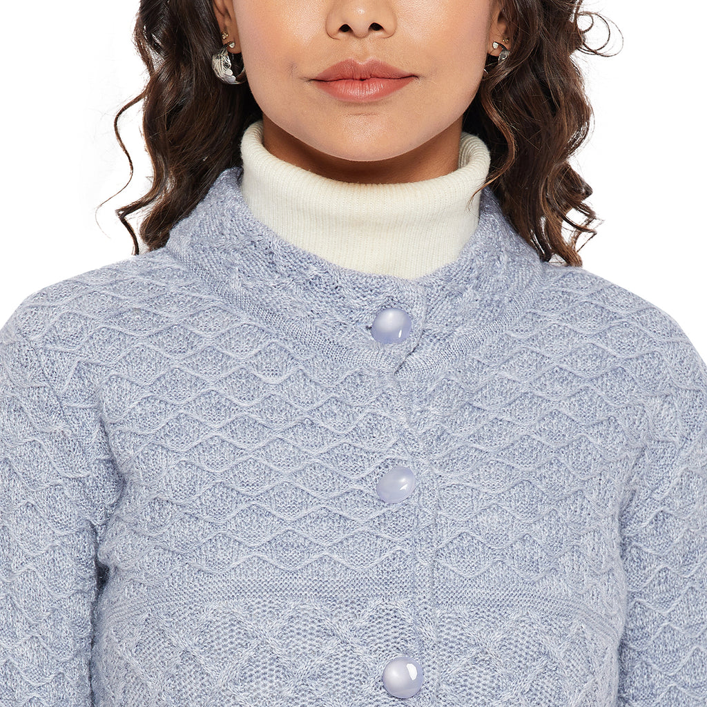 Duke Urban Women Round Neck Cardigan  (SDS1046)