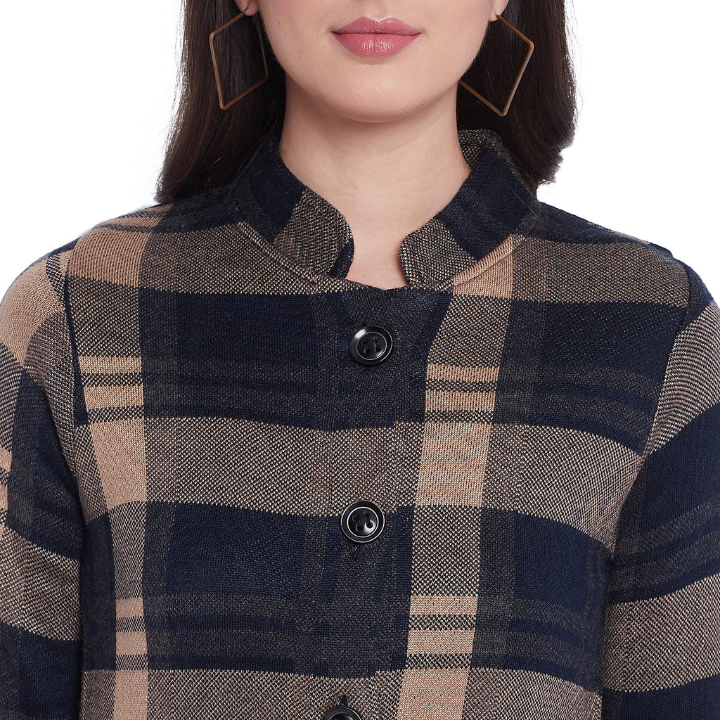 Duke Urban Women Full Sleeve Long Cardigan (SDS941)