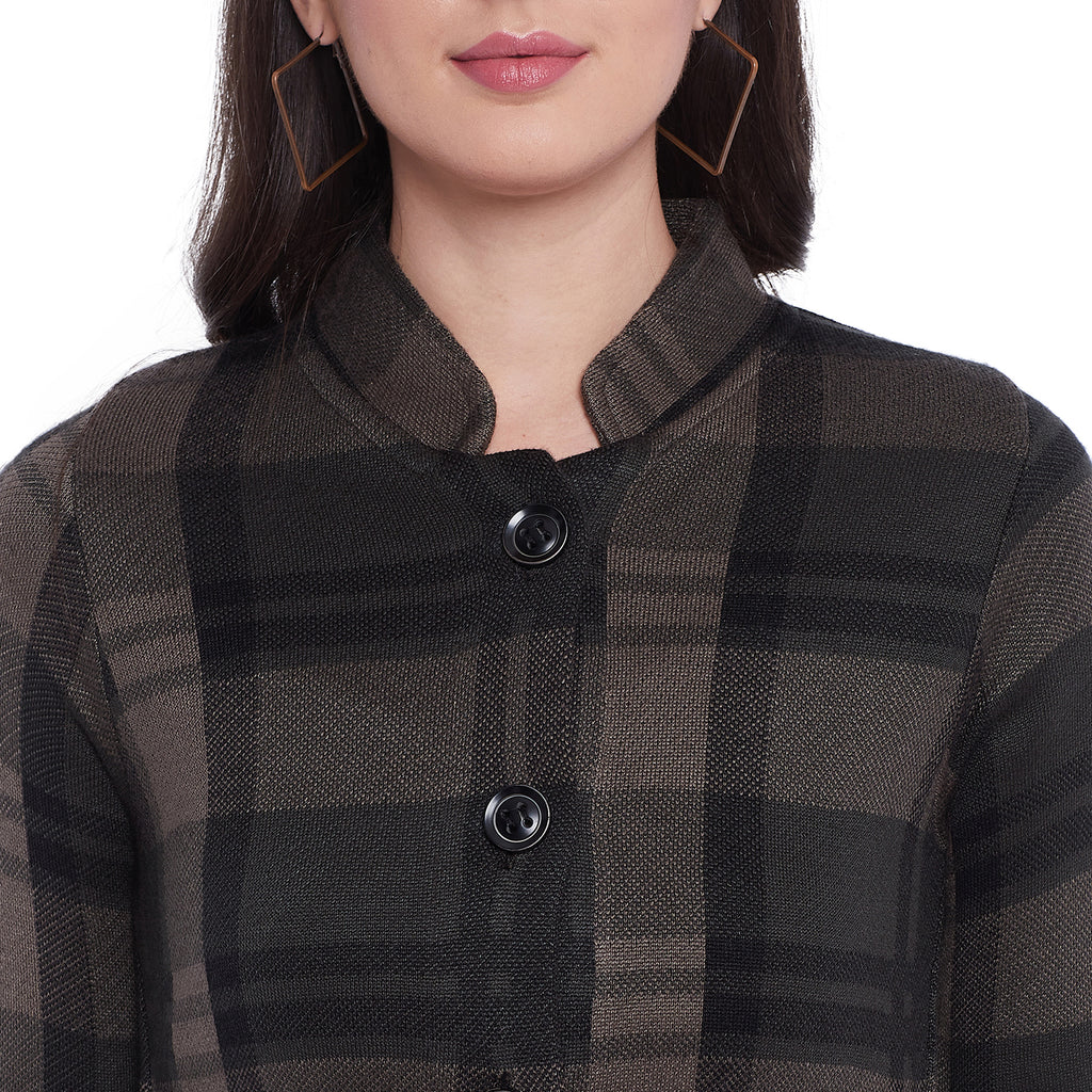 Duke Urban Women Full Sleeve Long Cardigan (SDS941)