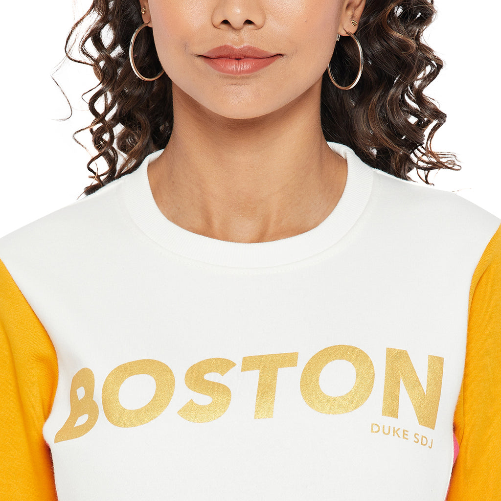 Duke Urban Women Round Neck Sweatshirt (LFX856)