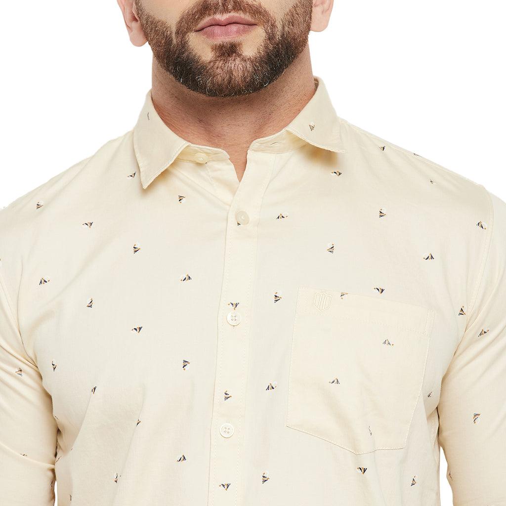 Duke Urban Men Full Sleeve Cotton Shirt (SDO7PRSG)