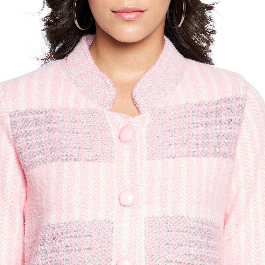 Duke Urban Women Full sleeve Collared Neck Cardigan (SDS1115)