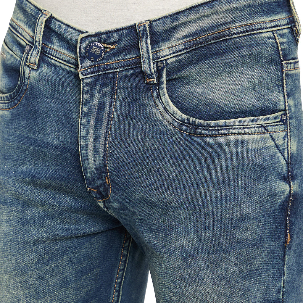 Duke Stardust Men Stretchable Slim Fit Jeans (SDD5350)