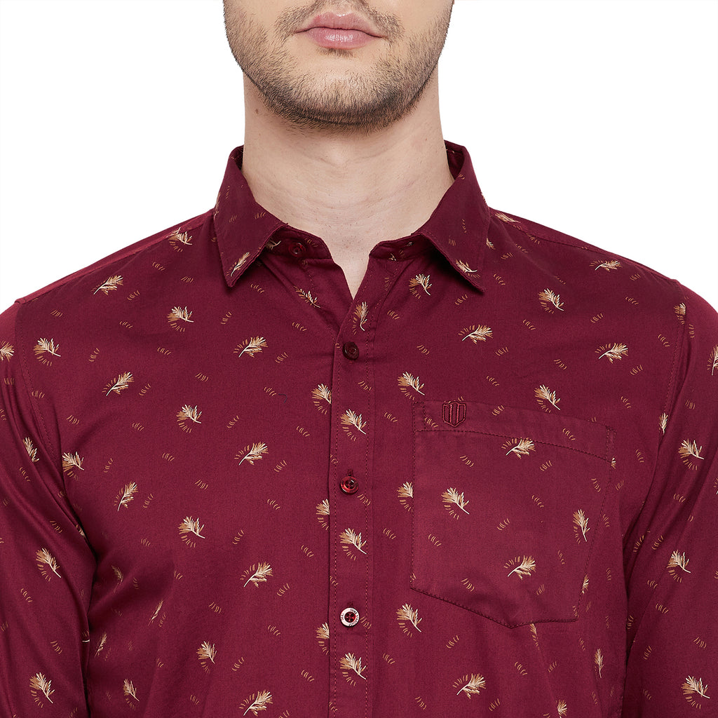 Duke Urban Men Full Sleeve Cotton Shirt (SDO7PRSK)