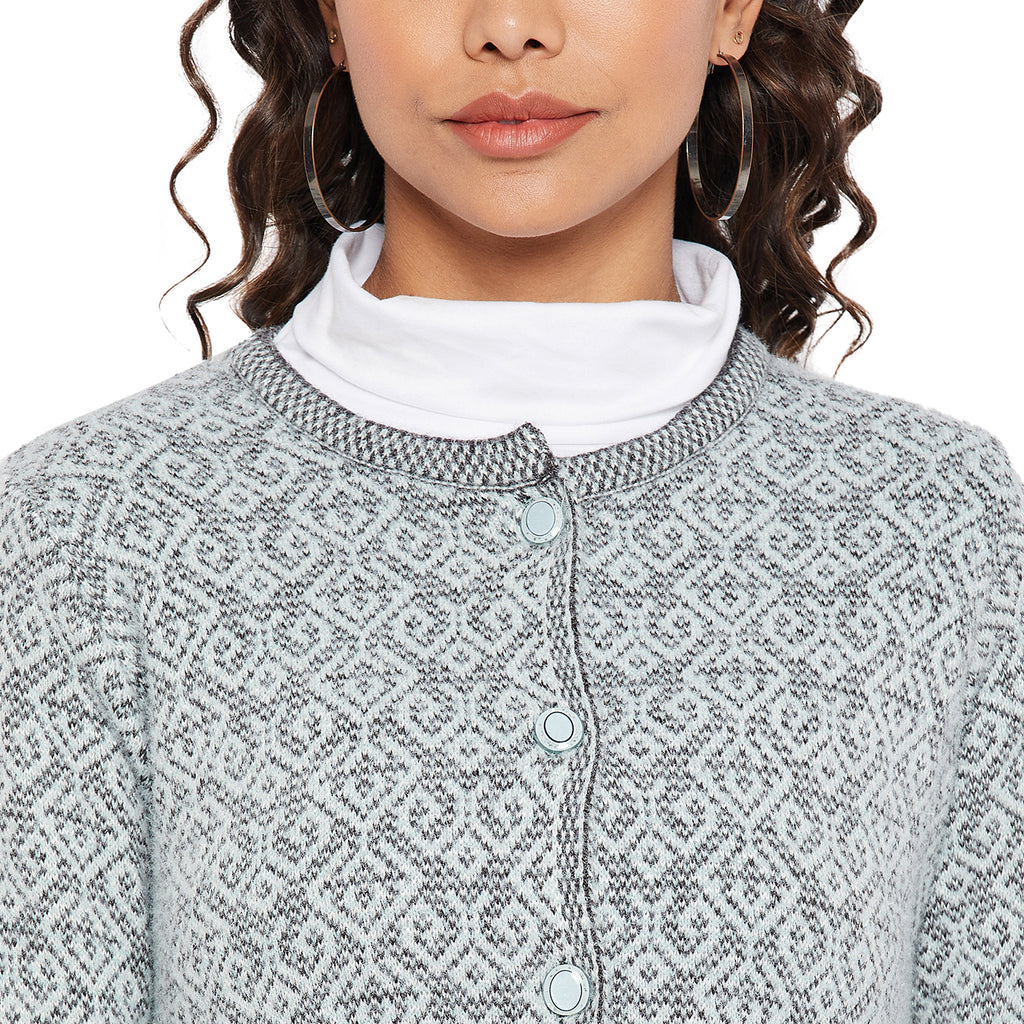 Duke Urban Women Round Neck Cardigan  (SDS1107)