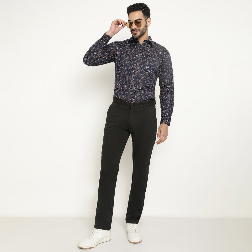 Duke Urban Men Full Sleeve Cotton Shirt (SDO6PRTG)