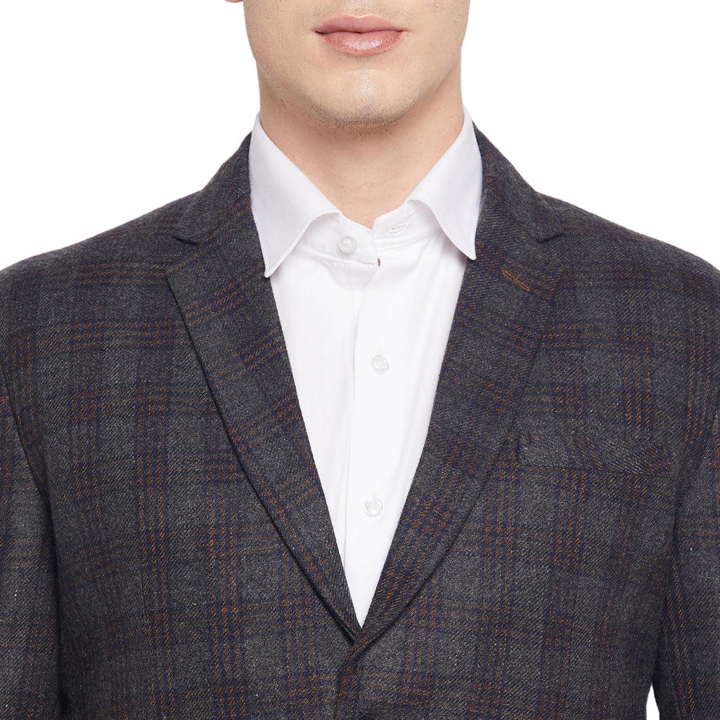 Duke Urban Men Full Sleeve Lapel Neck Coat (SDZ948)