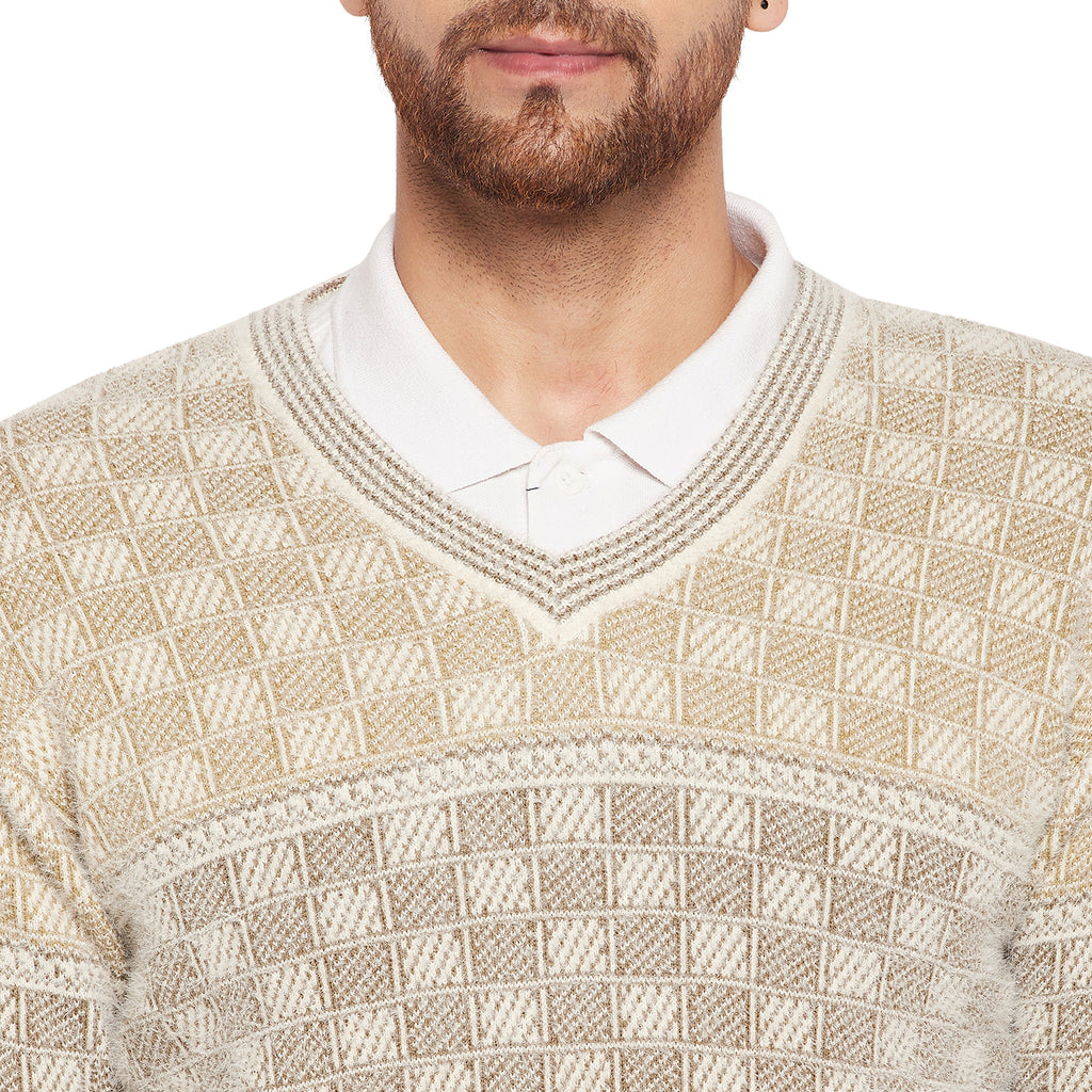 Duke Urban Men Full Sleeve V-Neck Sweater (SDS2063)