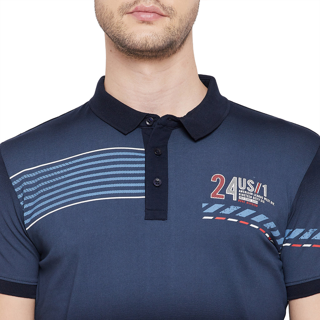 Duke Urban Men Half Sleeve Cotton T-shirt (LQ3758)