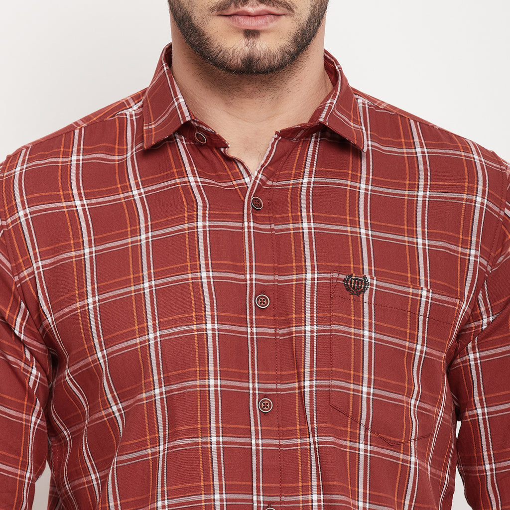 Duke Urban Men Full Sleeve Cotton Shirt (SDO6CKH)