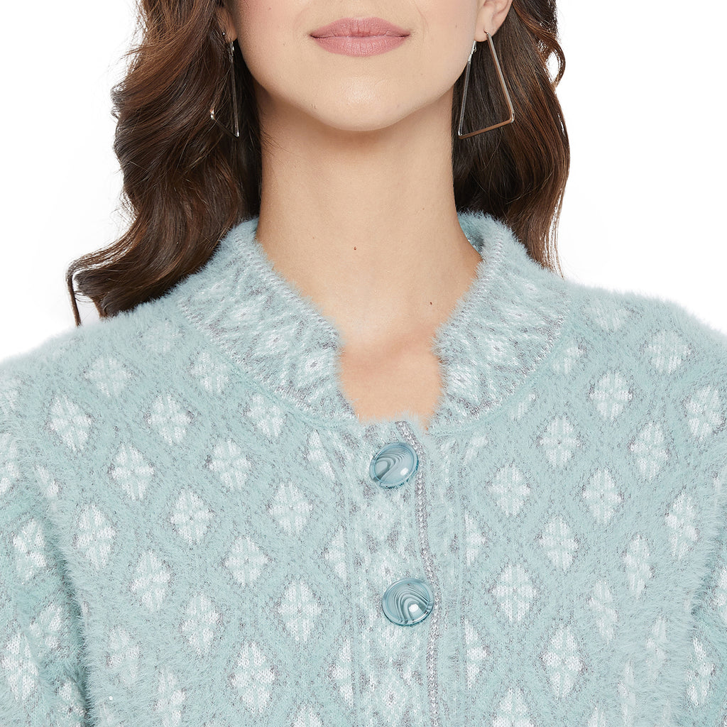 Duke Urban Women Full Sleeve Long Cardigan (SDS9651)