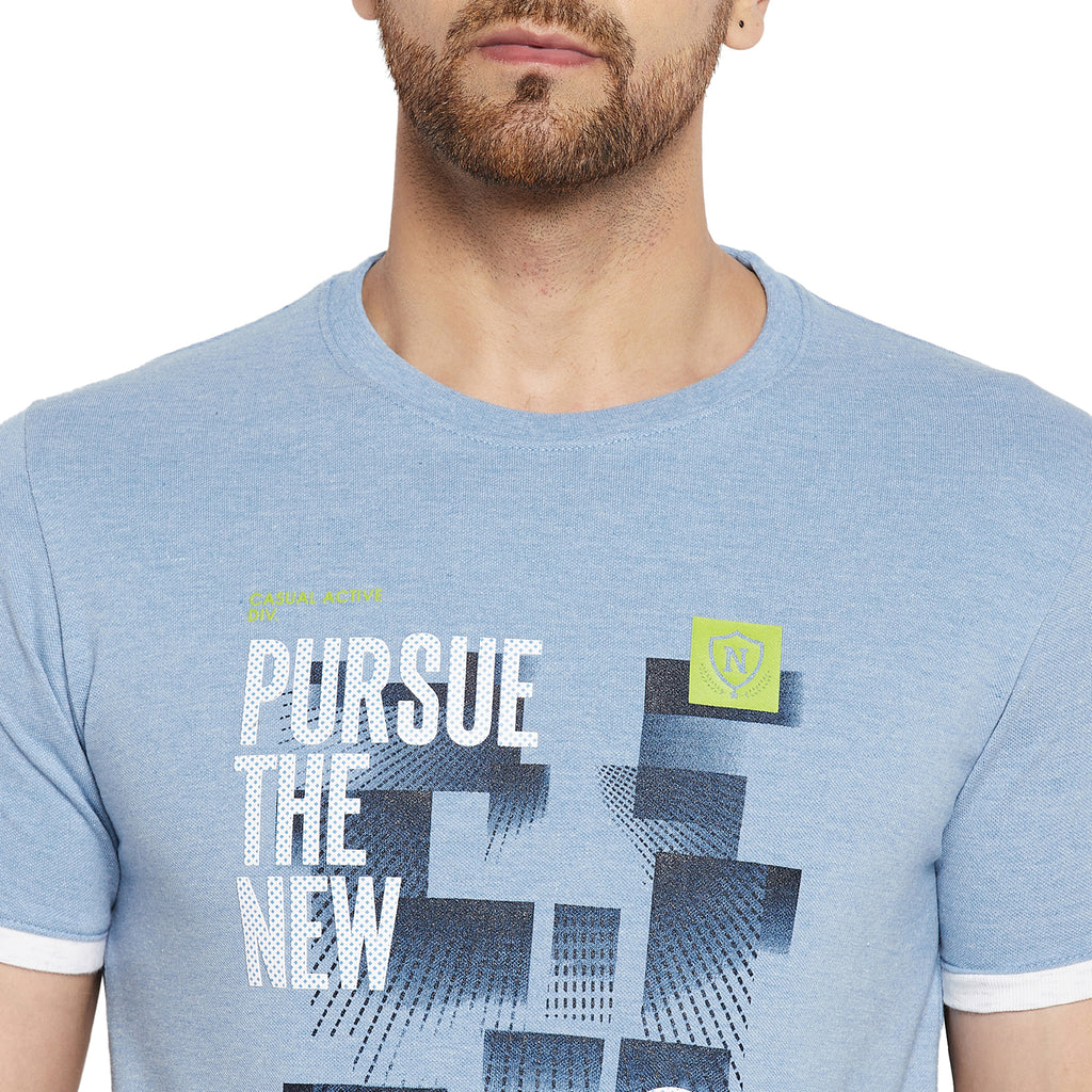 Duke Urban Men Half Sleeve Cotton T-shirt (LF5456)