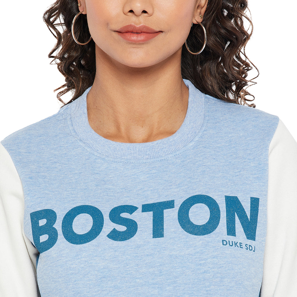Duke Urban Women Round Neck Sweatshirt (LFX856)