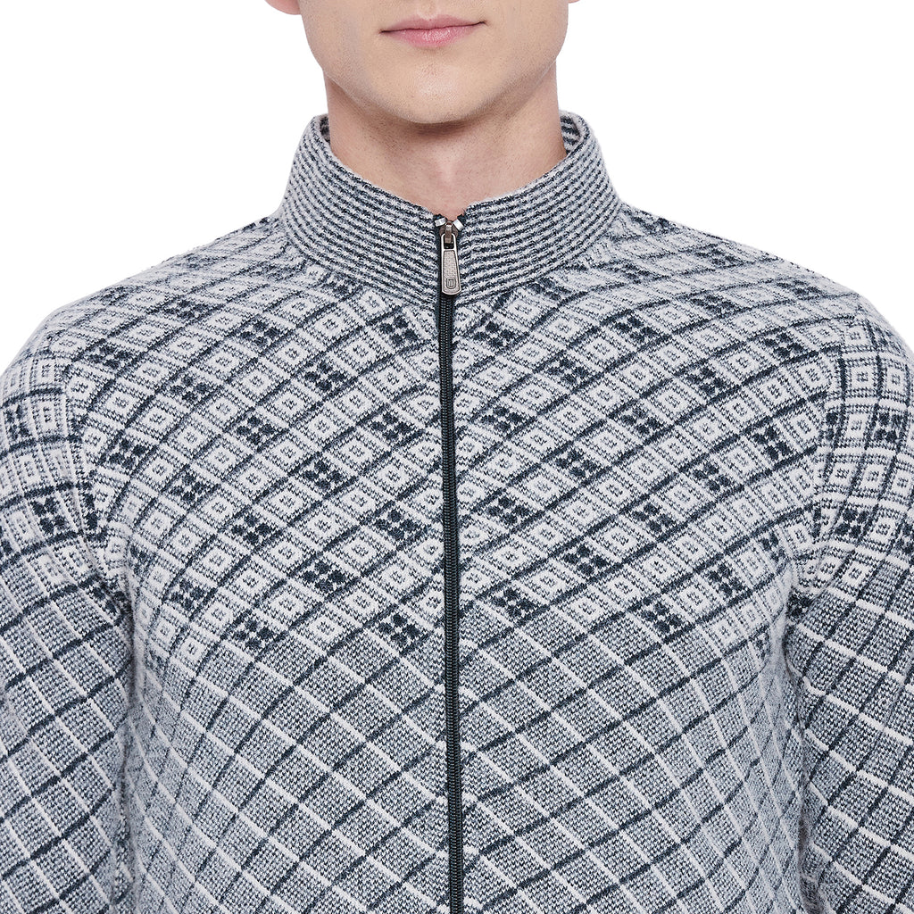 Duke Urban Men Full Sleeve Zipper Sweater (SDS681)