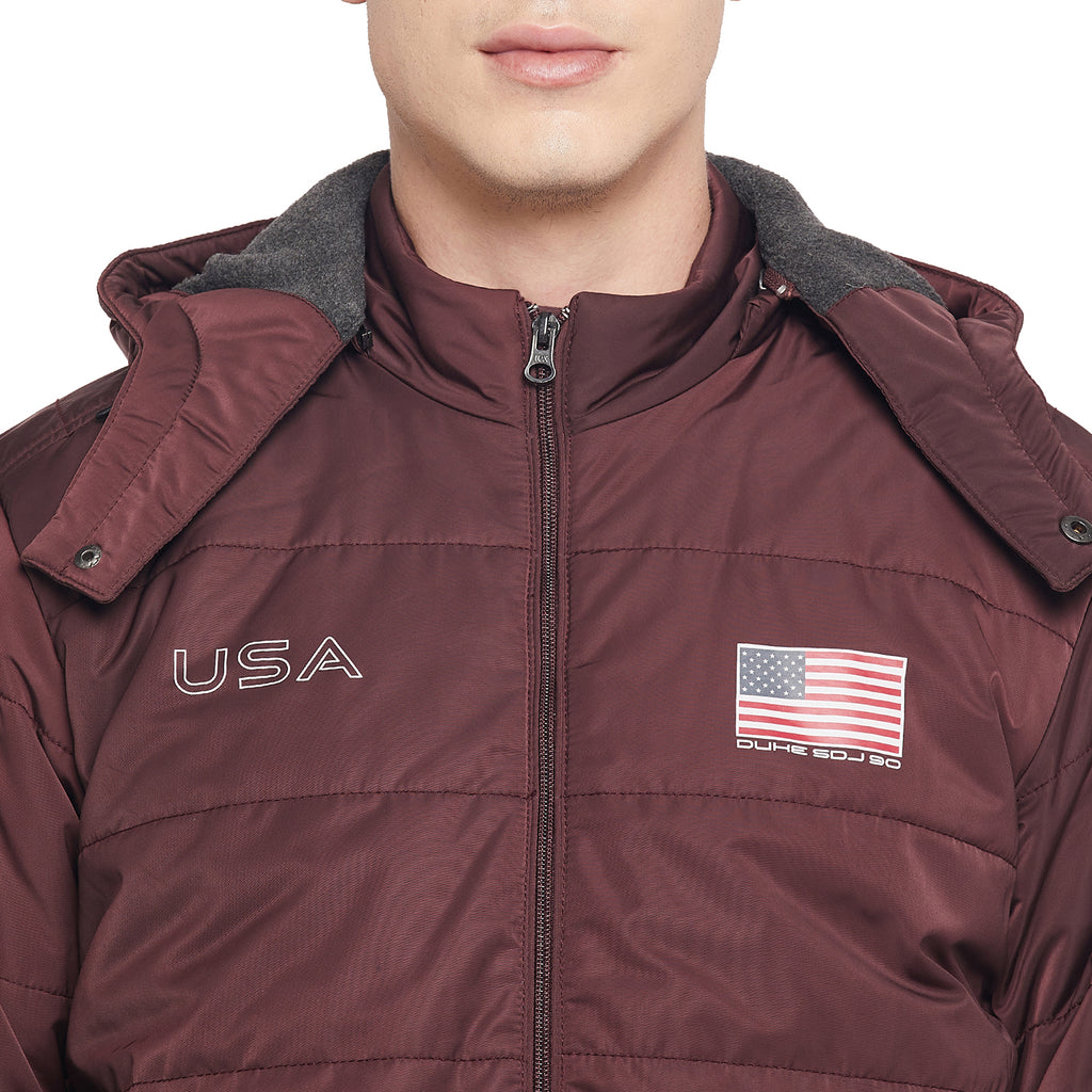 Duke Urban Men Full Sleeve Hooded Jacket (SDZ869)