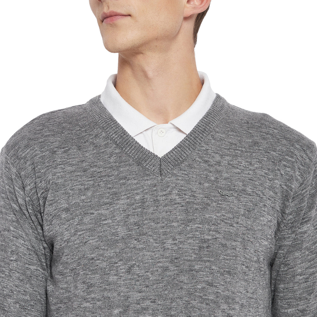Duke Urban Men Full Sleeve V Neck Sweater (SDS579)